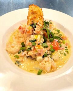 December 13th Seafood Specials — Shrimp and Grits